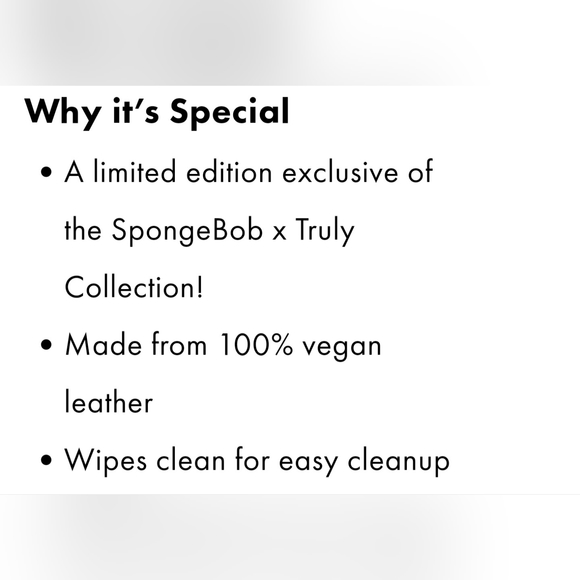 Truly Beauty Makeup Case/SpongeBob.  Brand New 💎 - Picture 2 of 7